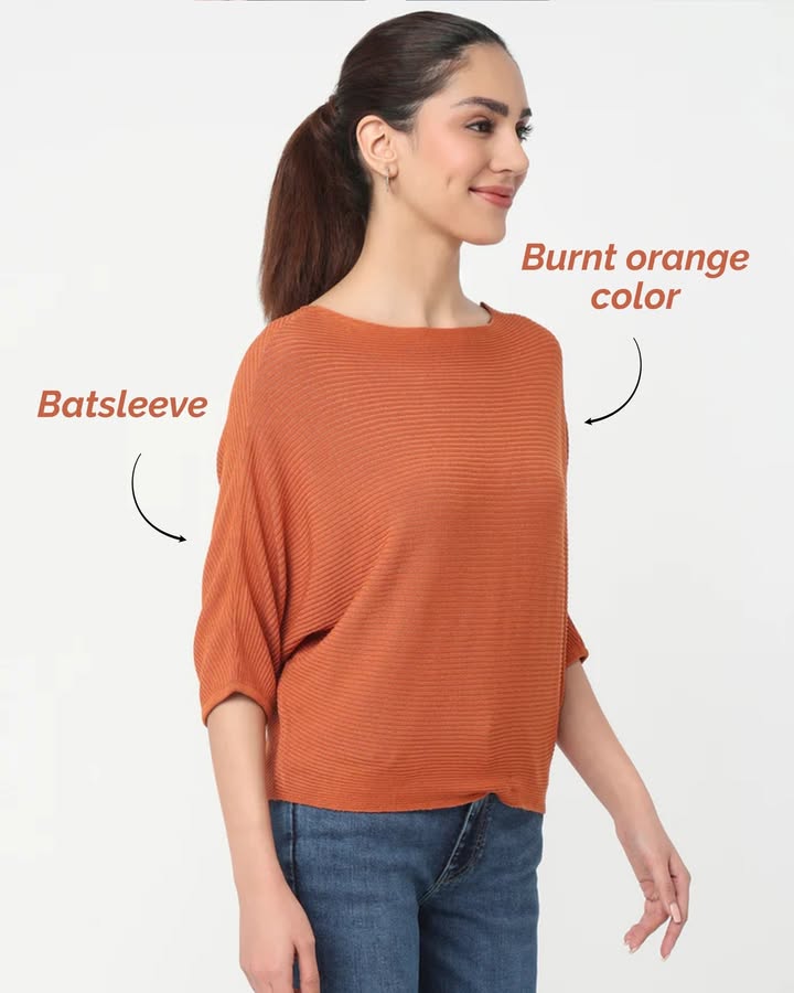 When comfort decides to look stylish too. Batsleeve days everything else