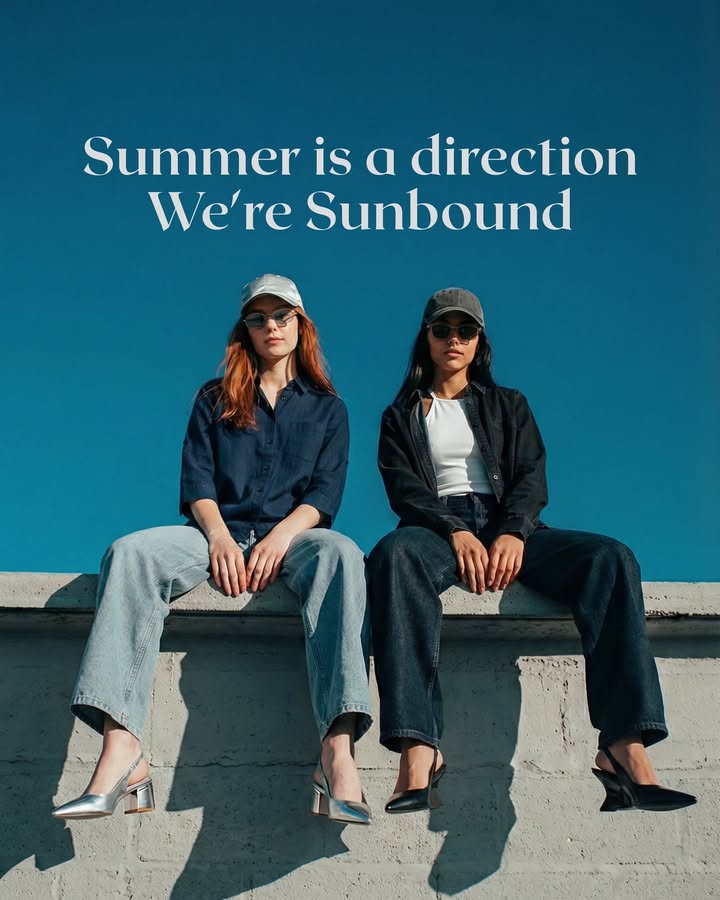 Some outfits work indoors. Some outfits belong in sunlight. This one was made for Sunbound days