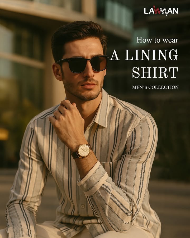 Style it right a lining shirt adds instant style without trying too hard. Check pinned comment.