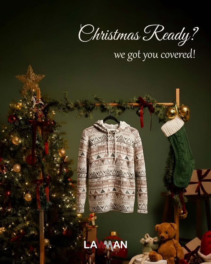 Santa brings the gifts, we bring the drip. 