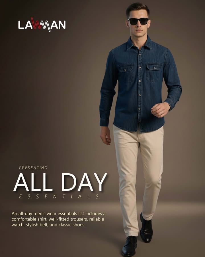 From desk to dinner, one look does it all. All day essentials, sorted.