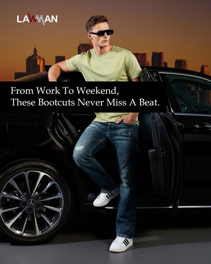 Workday polish. Weekend ease. These bootcuts dont clock out. Bootcut styles available at your nearest Lawman store