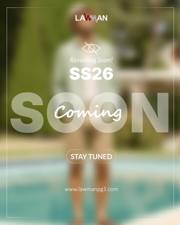 Sharper fits. Stronger attitude. The next chapter of Lawman begins soon.