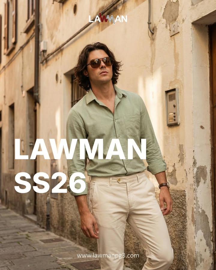 The SS26 collection is designed for everyday confidence. Lawman redefining affordable style since 1998