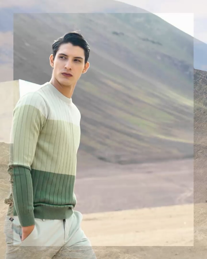Stripes built for everyday ease Shop the look, wear it your way Mufti All Same Campaign, Mufti AW25, Tonal Green Outfits,...