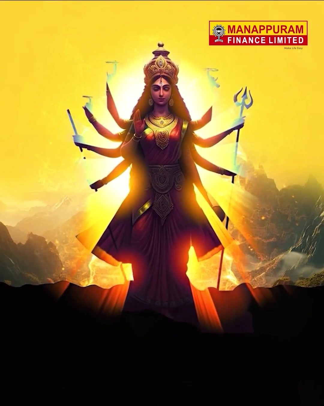 Today, as we celebrate the divine spirit of Maha Navami, lets welcome Goddess Durgas blessings into our hearts and homes