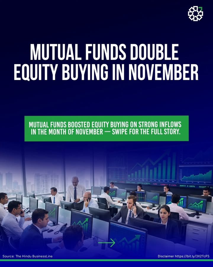 If November proved anything, its this Indias markets now lean on domestic strength as MFs and SIPs shape long term moment...