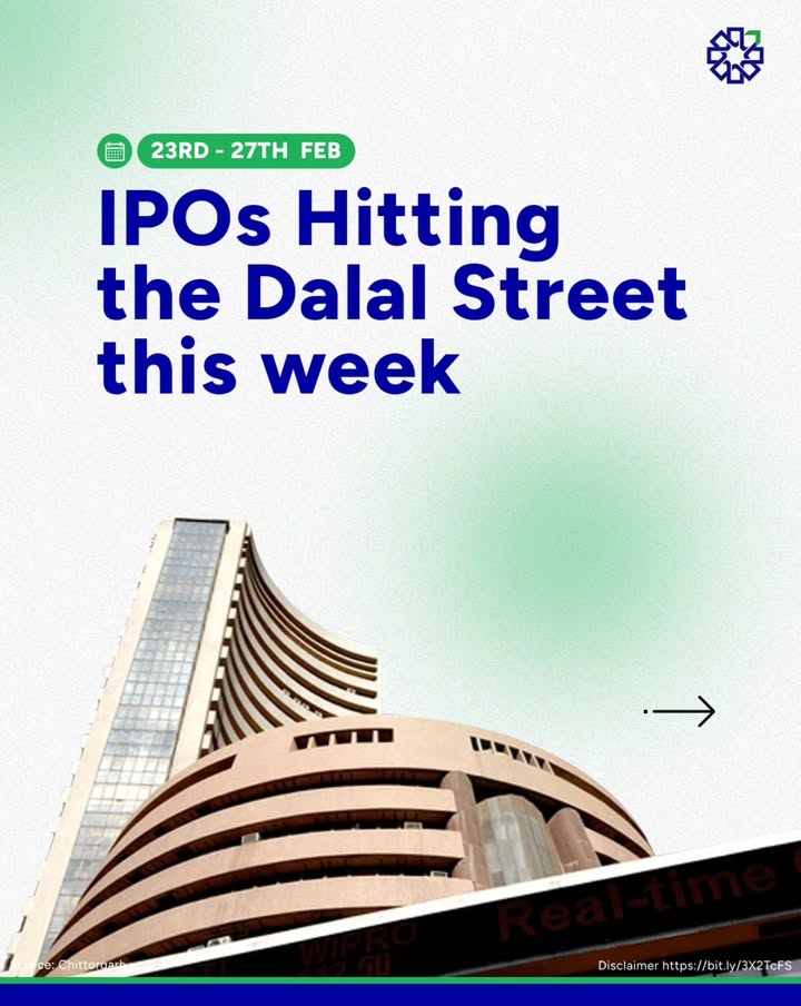 Upcoming IPOs to Watch This Week The primary market stays active with Mainboard and SME IPOs opening between 23rd 2...