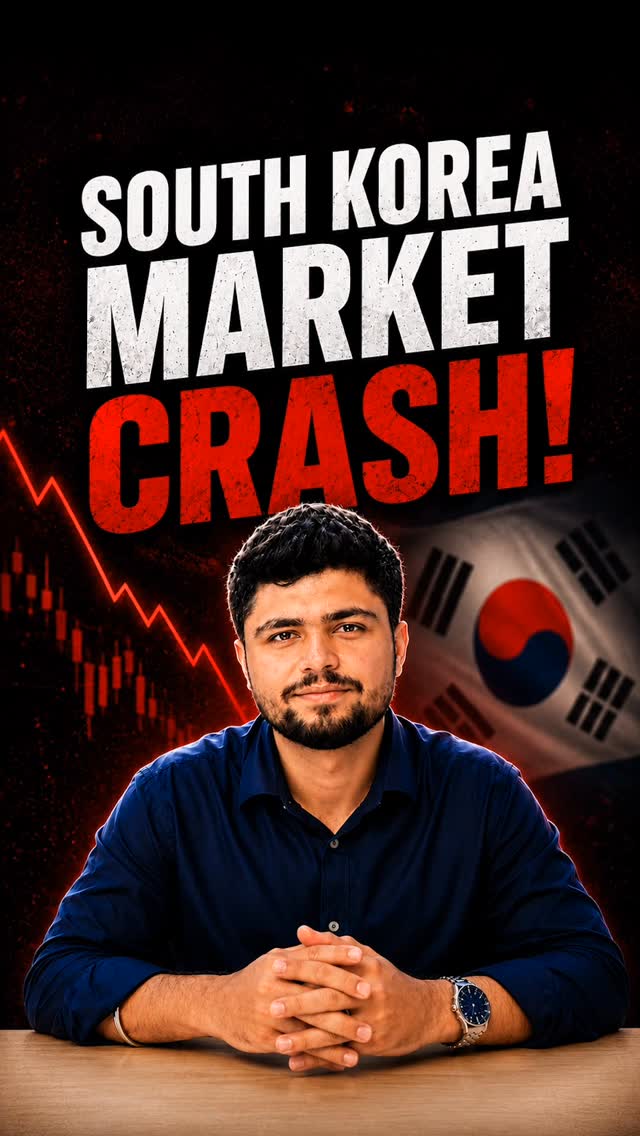  South Korea ka stock market ek hi din mein lagbhag 10 tak toot gaya aur AI semiconductor stocks bane is crash ke...