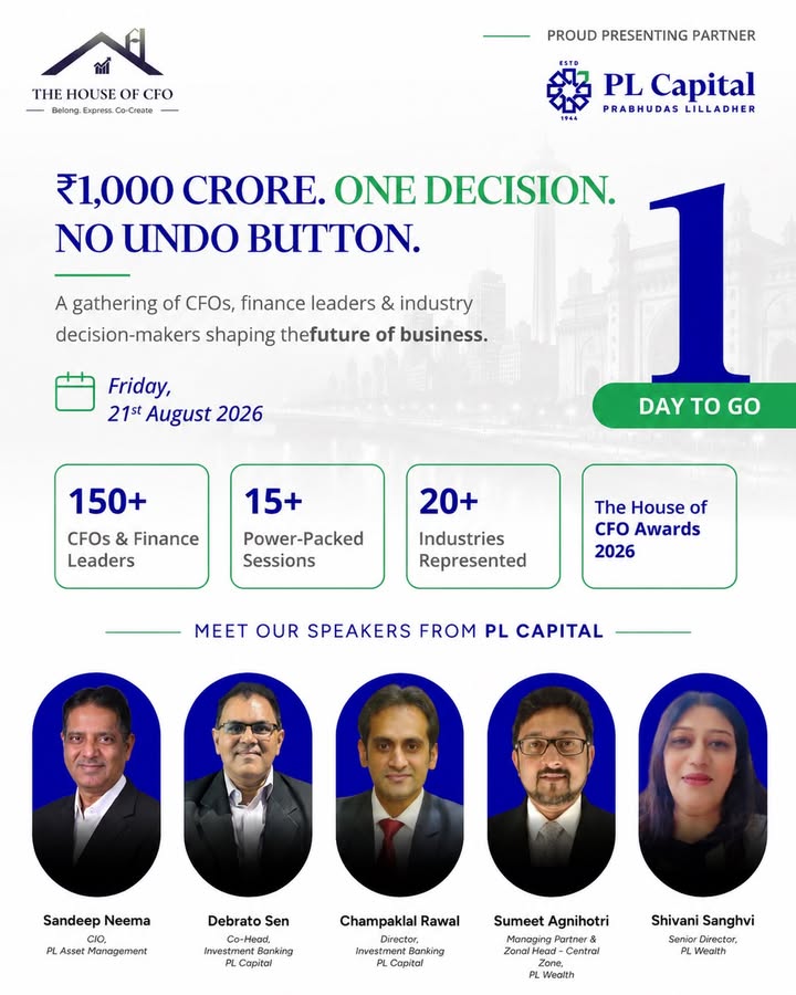 1 DAY TO GO. When the stakes are high, every decision matters. 1,000 Crore. One Decision. No Undo Button