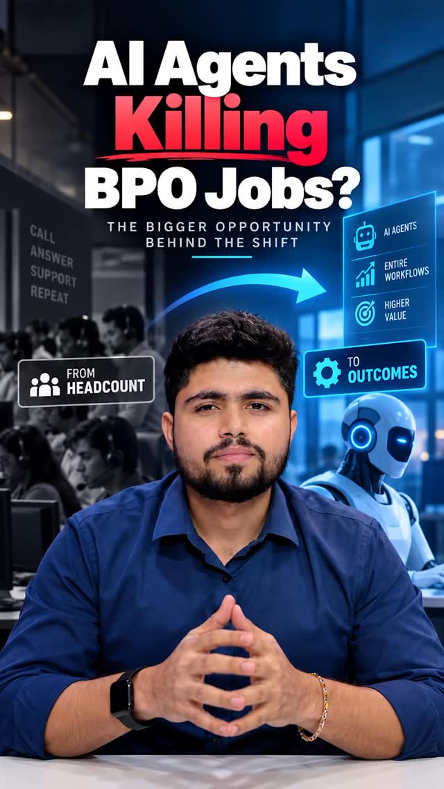 Everyones worried AI will replace BPO jobs