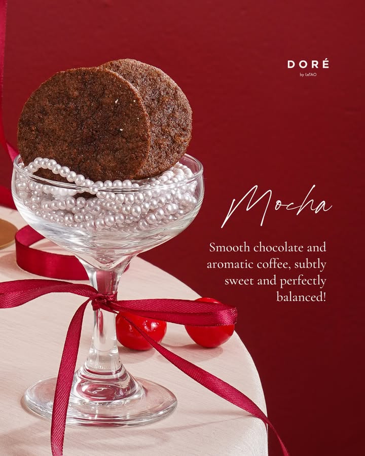 Bringing together the deep aroma of coffee and the indulgent sweetness of chocolate in every bite Our Mocha cookie is ...