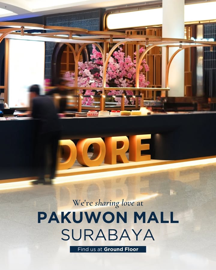 Were very happy to have another home in Surabaya Visit us at pakuwonmallsby and treat yourself to our finest dessert ...