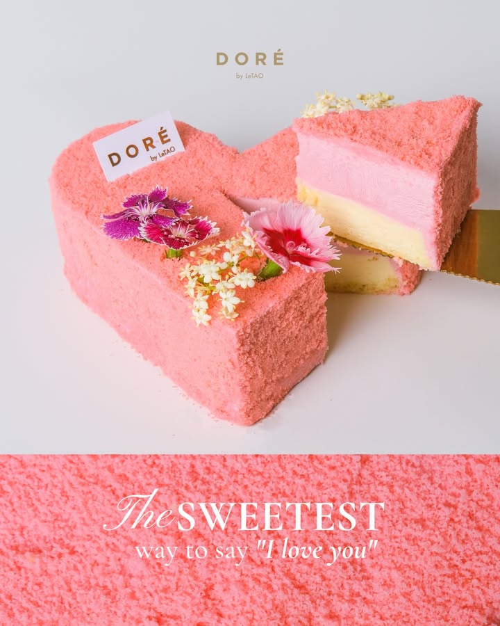 The sweetest way to say I love you Its cheesecake Celebrate Valentines Day with Heart Fromage, available in St...