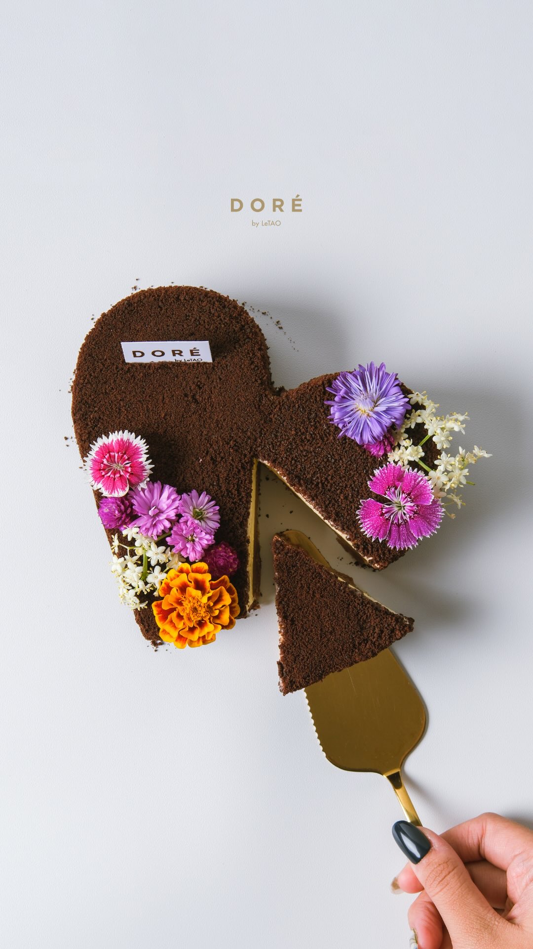 Lovely in shape, sweet in taste Because love should be shared in the form of dessert DOR byLeTAO ForTheLovedO...