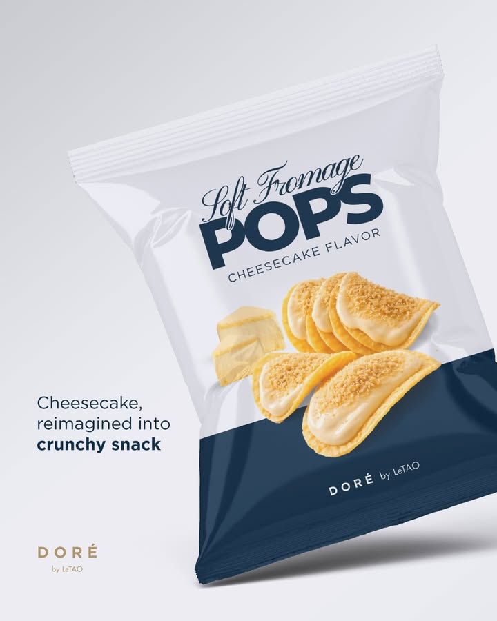 Soft Fromage with a popping twist Soft Fromage Pops, a crunchy bite sized take on our cheesecake soft serve with cream...