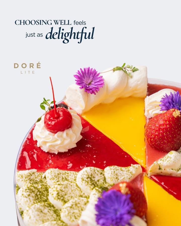 A gentle reminder that choosing well can feel just as delightful DOR Lite Medley brings together our lighter creatio...