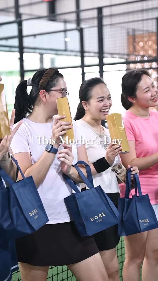 This Mothers Day, we celebrated the special day with strong moms from mamasbrunchclub padelup