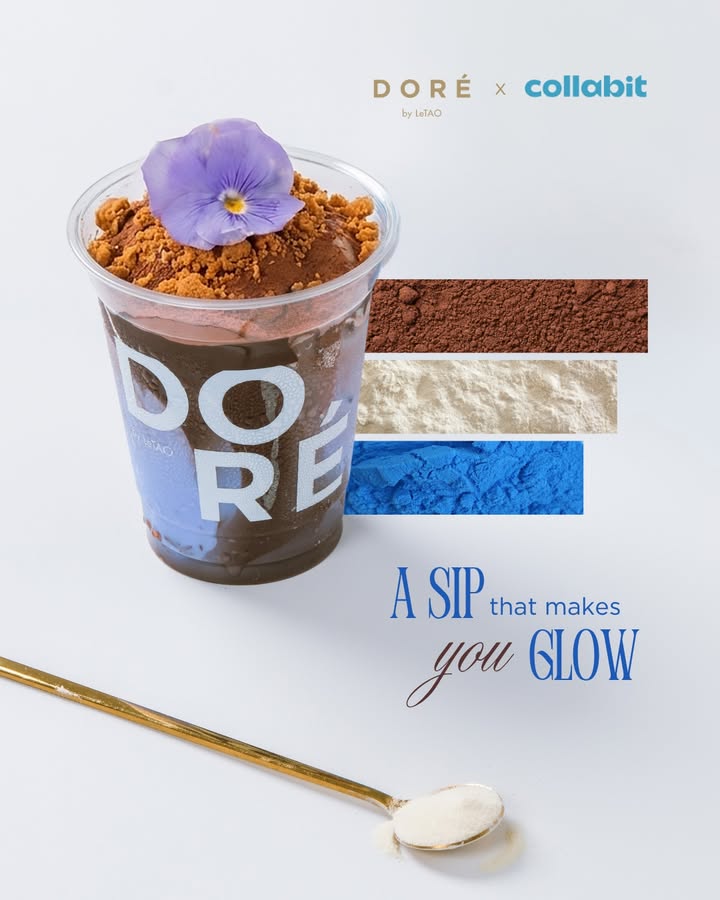 Beauty starts from within, and sometimes, it begins with something as simple as your favorite drink Blue Cocoa Glow br...