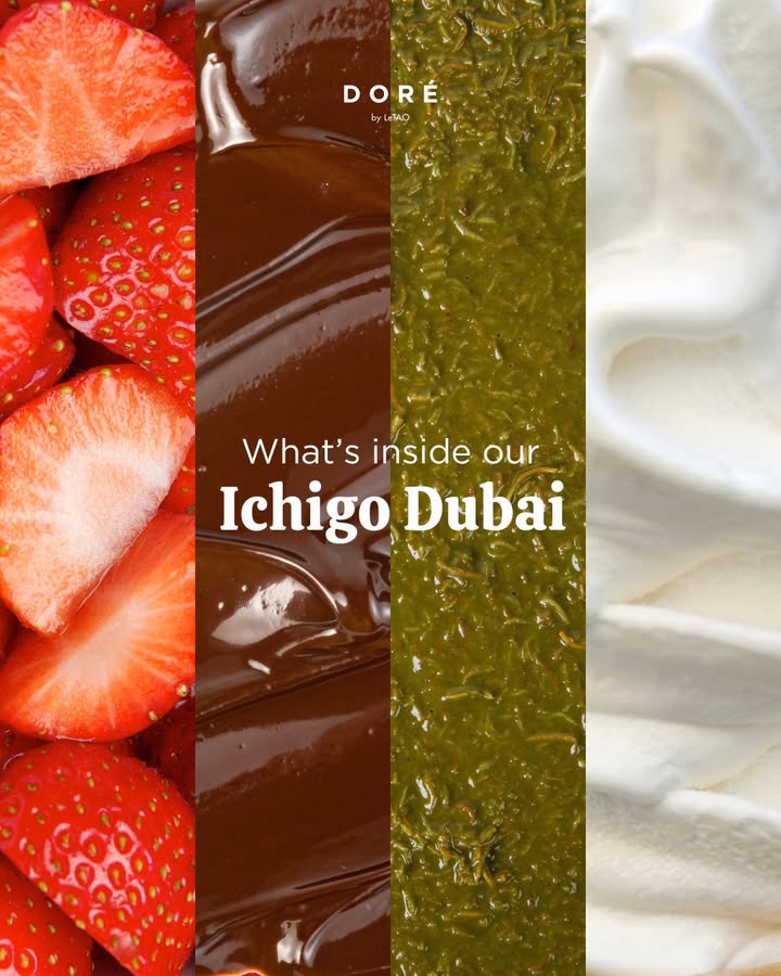 Curious of what is inside our Ichigo Dubai Slide left to discover yourself DOR byLeTAO ForTheLovedOnes ...