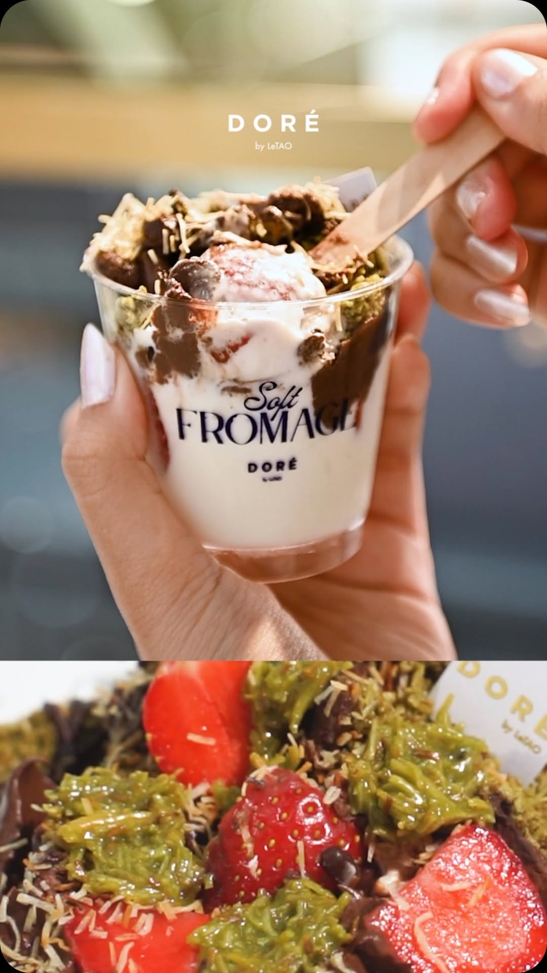 Something soft, something juicy, something chewy, and something crunchy Each layer brings a new surprise, creating a d...