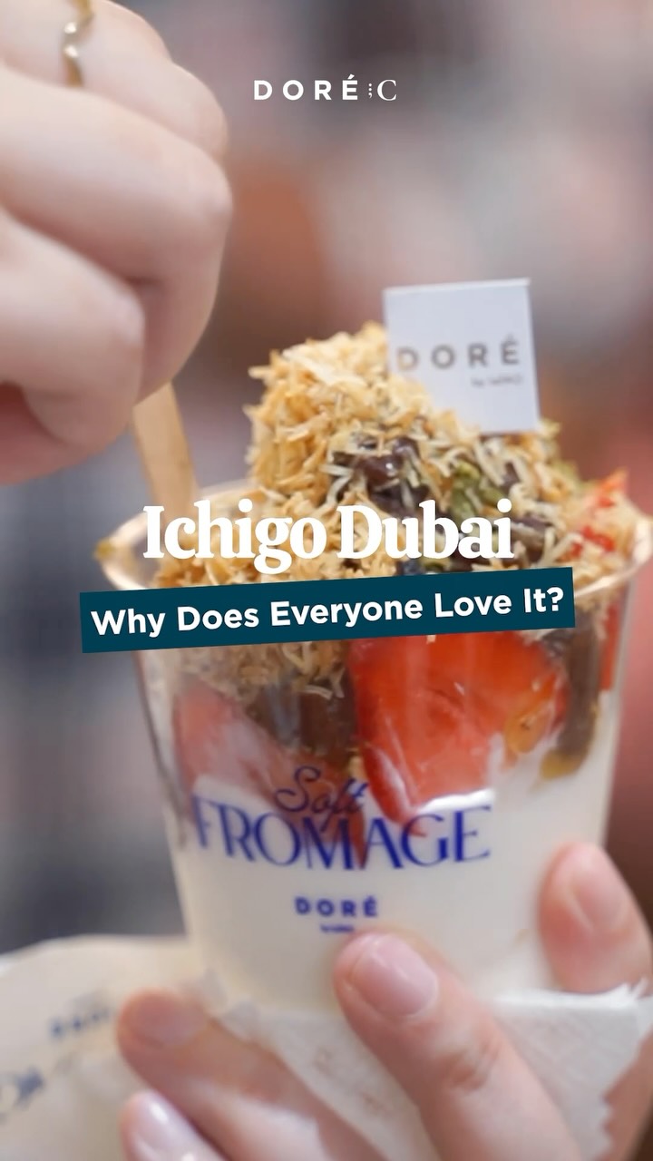 Ever wondered why everyone loves Ichigo Dubai The answer is right here DOR byLeTAO ForTheLovedOnes Sha...