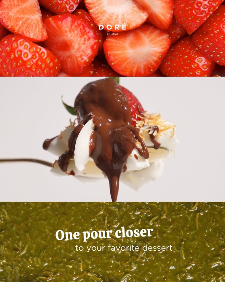 Only one pour of rich chocolate, bringing you closer to your favorite dessert Imagine the best of both worlds juicy s...