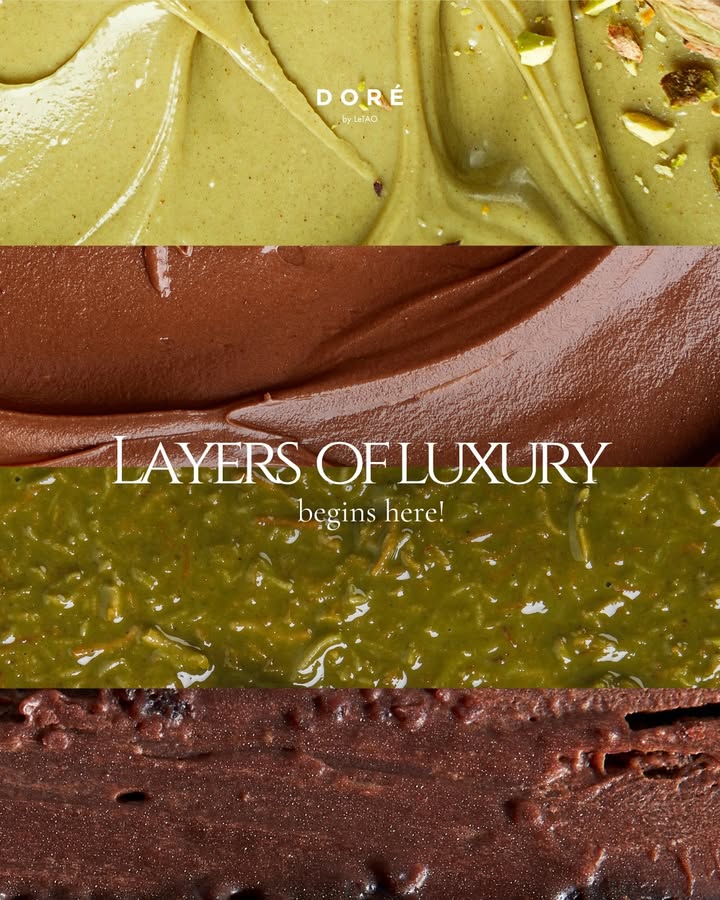 Layers of luxury begins here, inside Dubai Chewy Royal Because every cherished moment deserves a touch of luxury ...