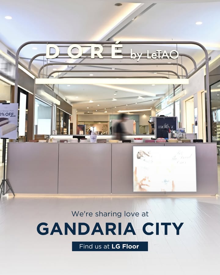 Were now open at Gandaria City A new home to find your favorite sweets for you and your loved ones Visit us on LG...