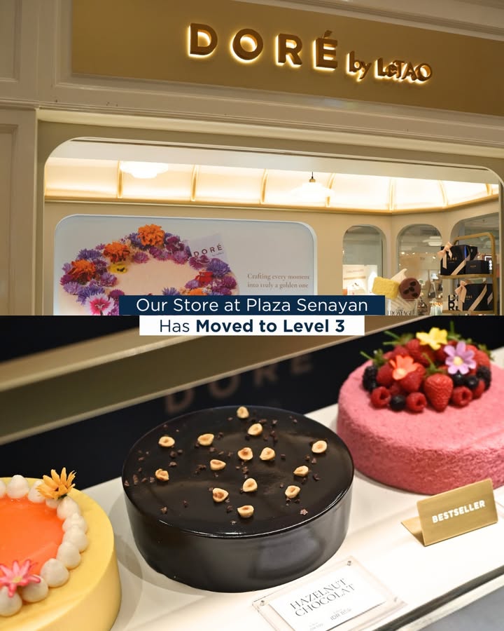 Weve moved Come visit our new home at Plaza Senayan Level 3 Cakes, Cookies, Soft Fromage you love, just in a new ...