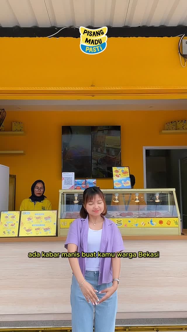 Kabar manis buat kamu, warga Bekasi Pisang Madu Pasti sekarang resmi hadir di Bekasi Siliwangi Rayakan pembuk...