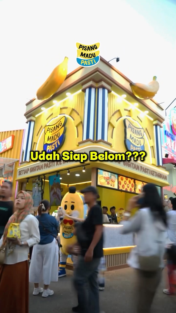 Udah siap belum PRJ tinggal 1 HARI LAGI Jangan sampai nyesel karena belum sempat cobain Pisang Madu Pasti