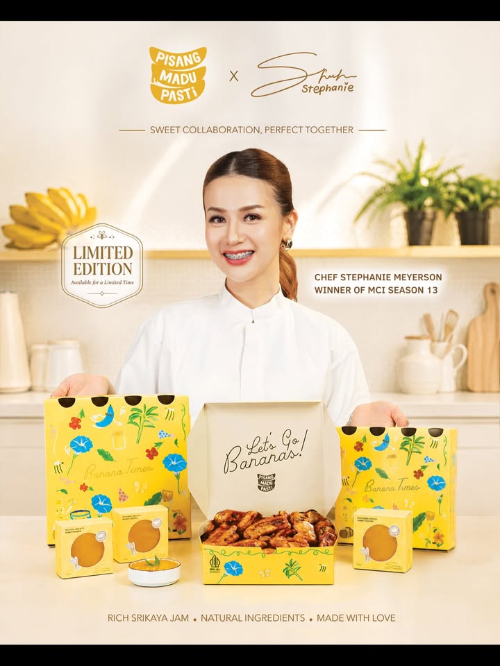 Something special is finally here Pisang Madu Pasti berkolaborasi dengan Chef Stephanie Meyerson Stephanie Meyerson , W...