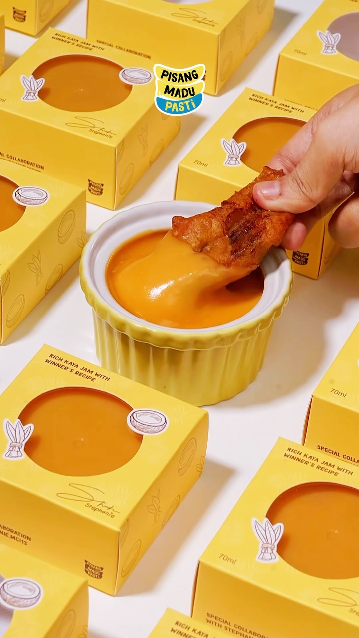 Dip, dip, and continuous dipping Pisang Madu Pasti x Rich Kaya Jam dari The Winners MasterChef Recipe