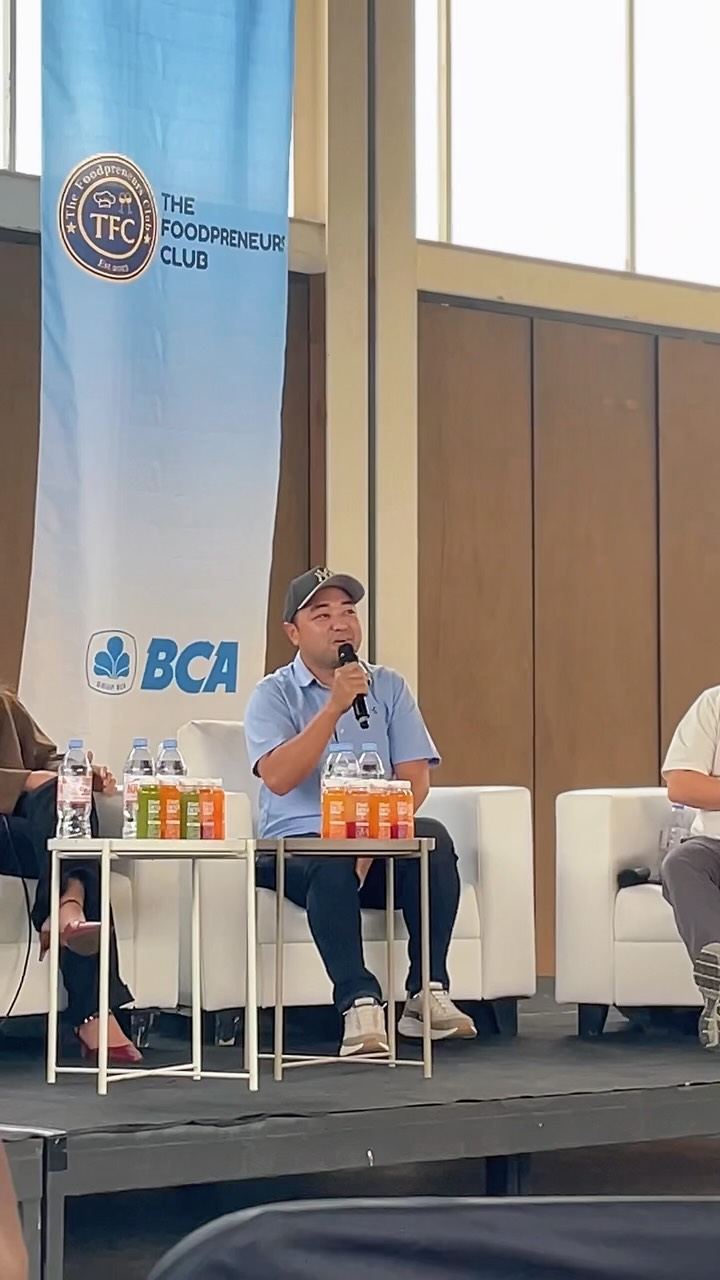 Sedikit Keseruan Siang Hari ini, di acara The Foodpreneurs Club 