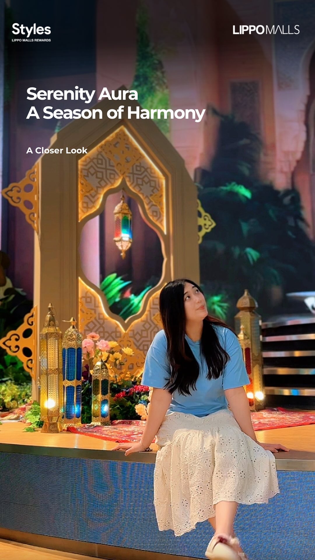 Kalau habis bukber, jangan langsung pulang Kamu wajib foto rame rame dulu di sini Dekorasi Ramadan di lippomalln...