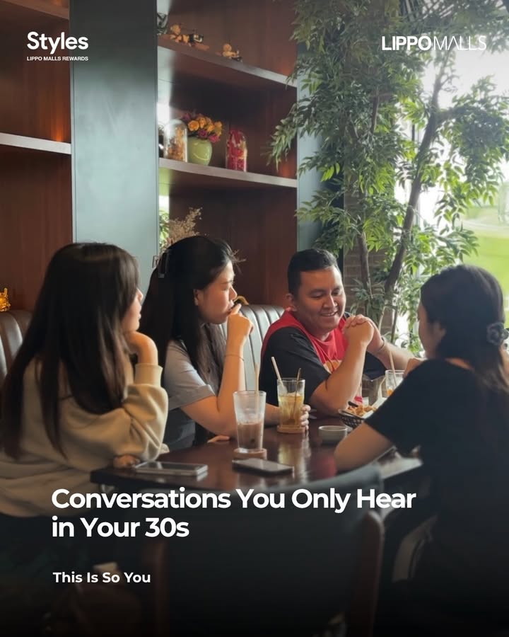 Masuk umur 30 an, obrolannya mulai berubah lebih realistis, lebih mindful, tapi tetep ada godaan kecil Yang p...