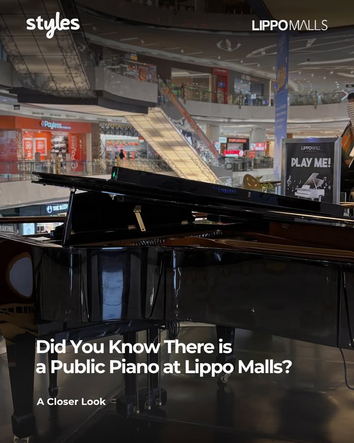 Did you know theres a public piano at Lippo Malls At Lippo Mall Kemang, you can actually walk up and play S...