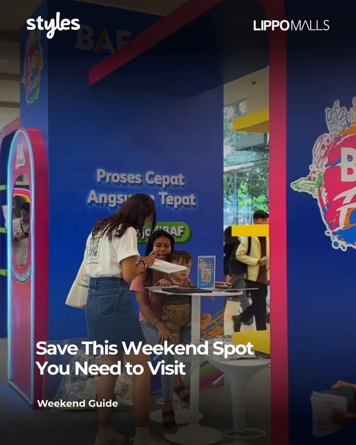 Long weekend tapi bingung mau kemana Cek postingan ini aja Banyak spot buat weekend kamu di Lippo Malls Share posting...