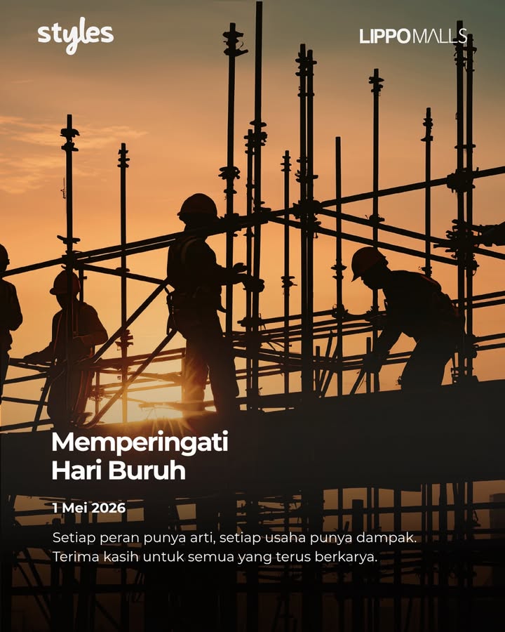 Memperingati Hari Buruh, 1 Mei 2026. Setiap peran punya arti, setiap usaha punya dampak