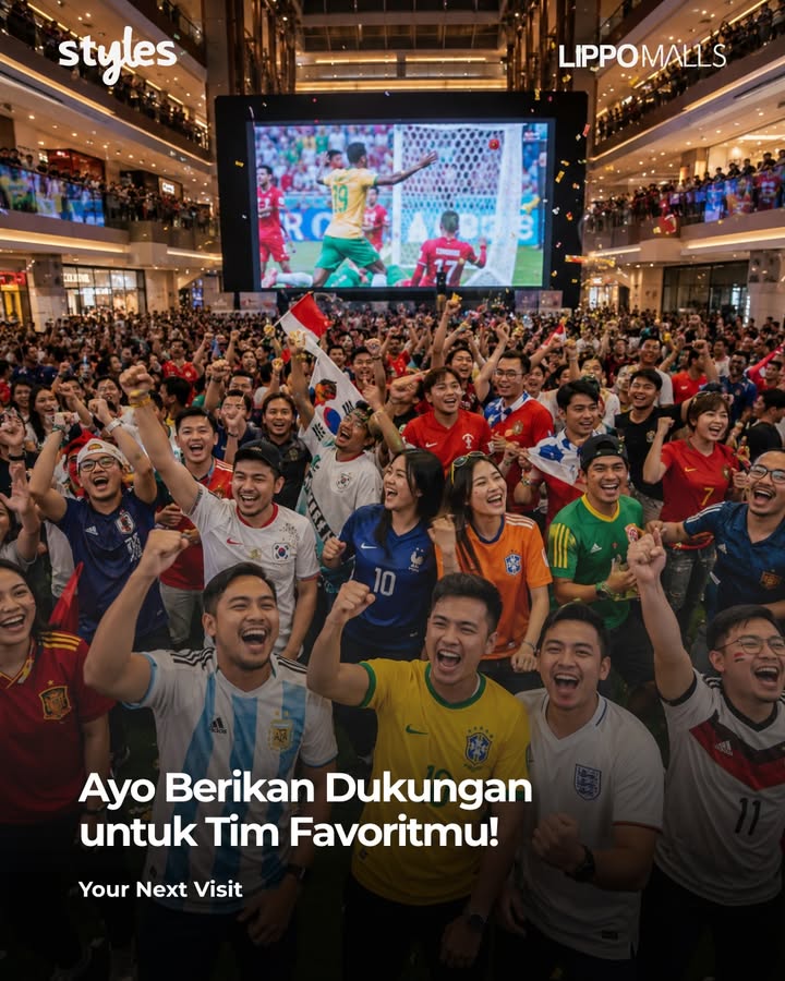Nonton bareng makin seru di Lippo Malls Swipe untuk cek lokasi nobar di Lippo Malls Rasakan euforia pe...