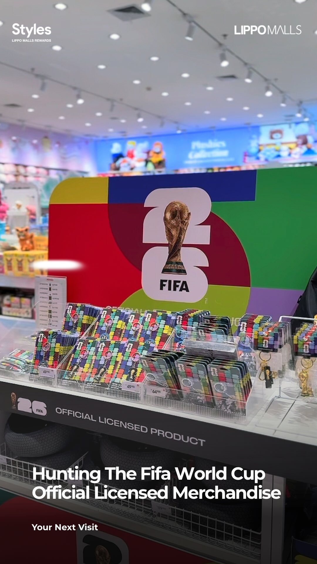 Nonton pertandingan FIFA 2026 makin seru kalau ditemani official licensed merchandise favoritmu Dari jersey hingga ...