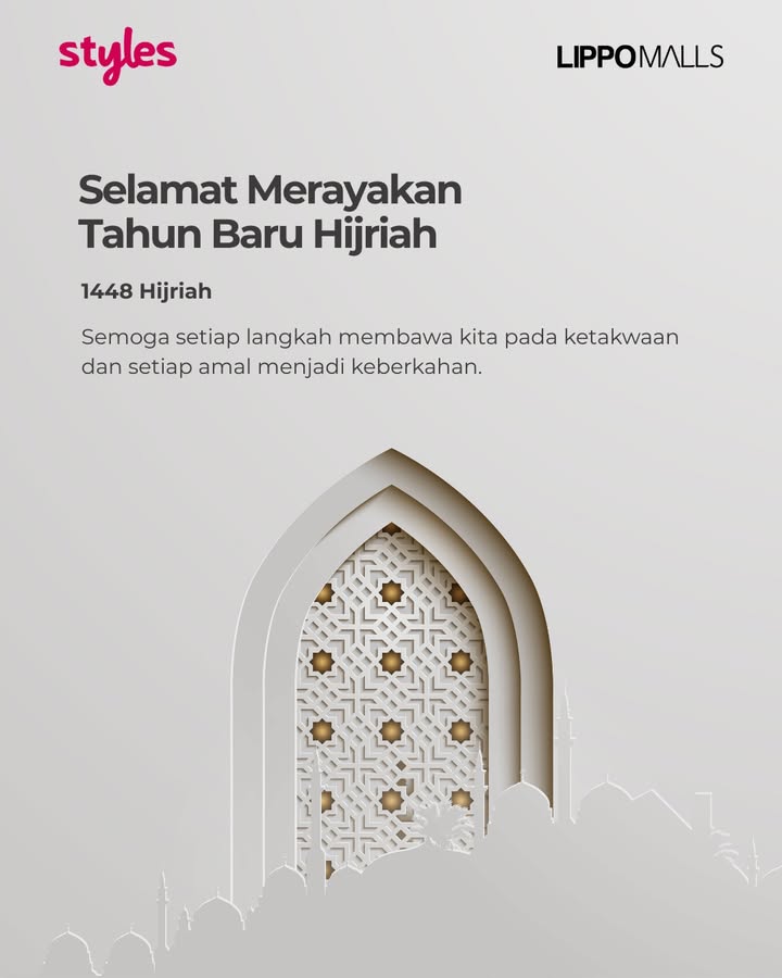 Selamat Merayakan Tahun Baru Hijriah, 1 Muharam 1448 Hijriah