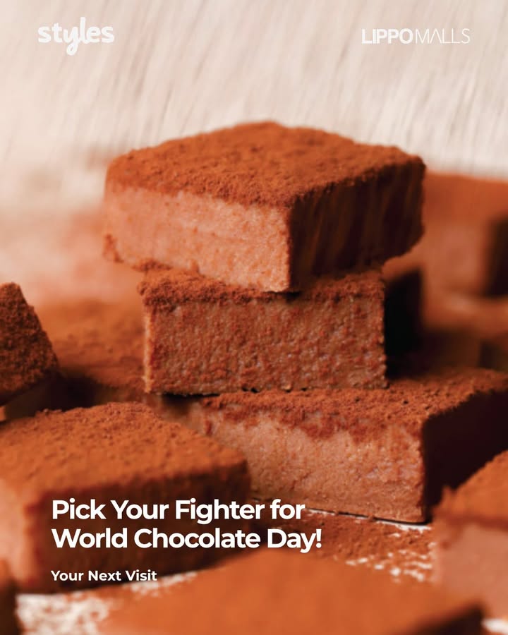  Happy World Chocolate Day Kalau cokelat selalu berhasil bikin mood naik, ini saatnya cobain deretan menu chocola...