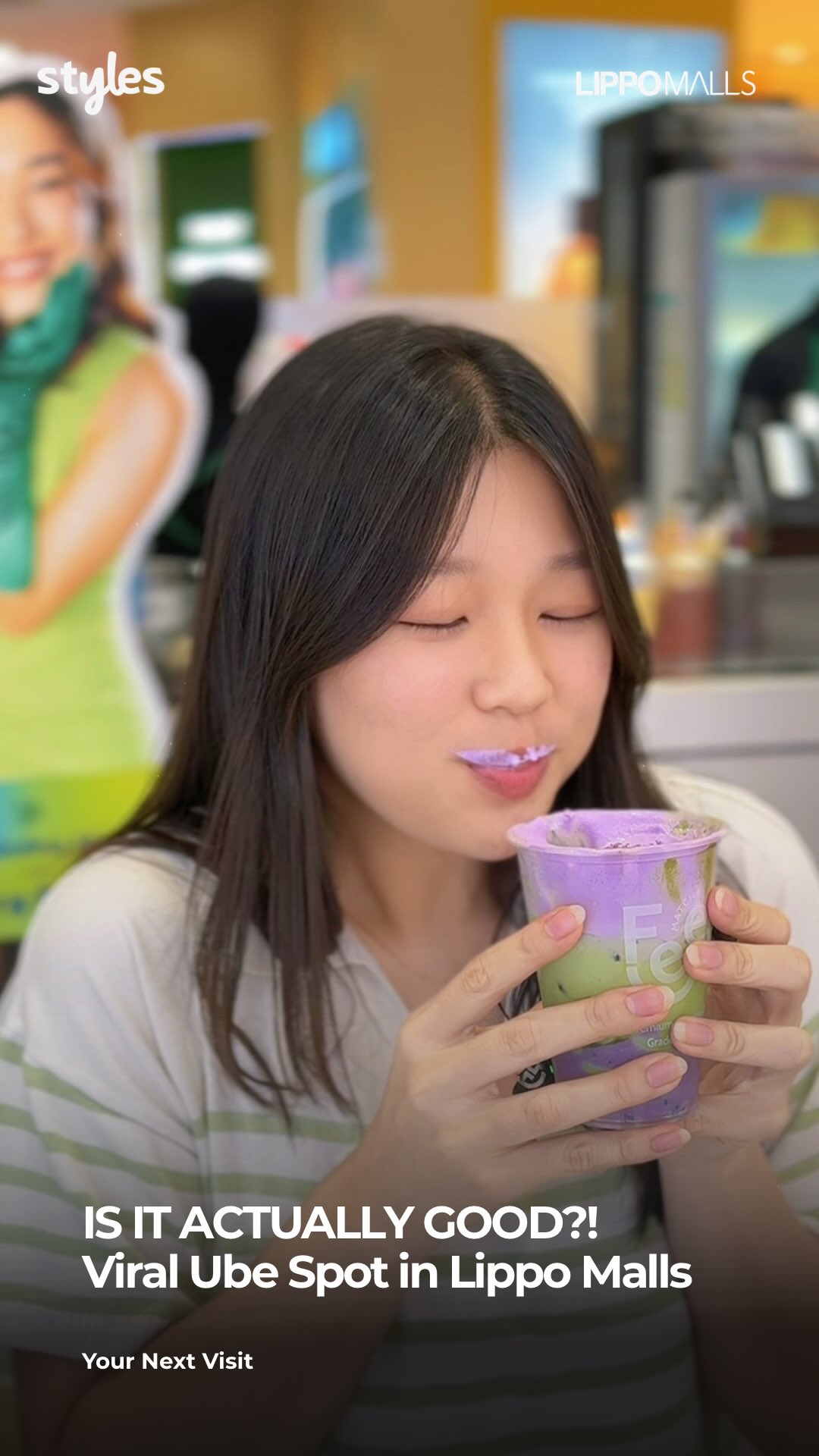 Ube lovers, this ones for you Ini dia 3 tenant ube yang lagi viral di Lippo Malls Dari dessert yang creamy sampa...