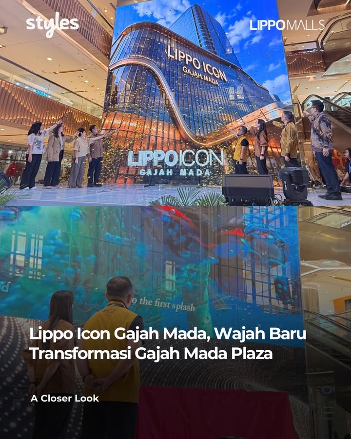 Gajah Mada Plaza memasuki babak baru Kini hadir sebagai Lippo Icon Gajah Mada, membawa wajah baru yang lebih modern dan ...