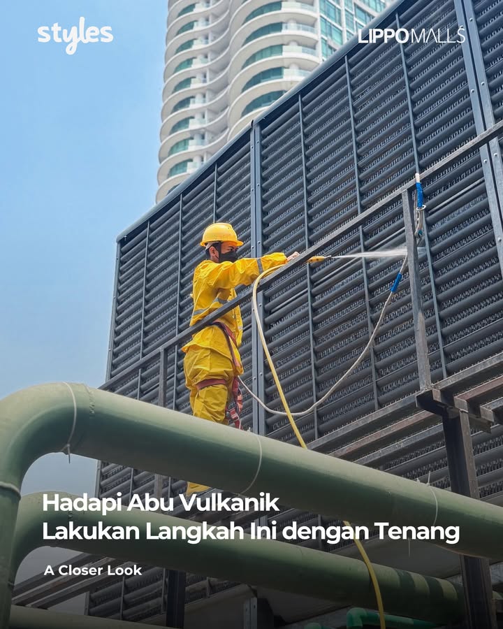 Abu vulkanik dapat memengaruhi kualitas udara dan aktivitas sehari hari
