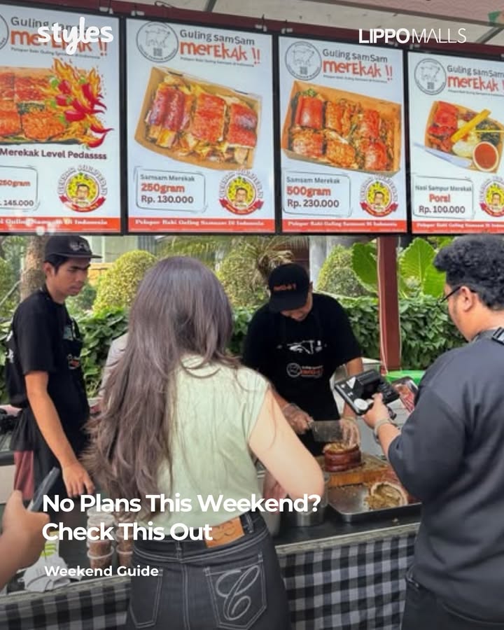Weekend plans masih kosong Saatnya cek Weekend Guide Mulai dari kuliner, bazaar, sampai berbagai event seru, ada ban...