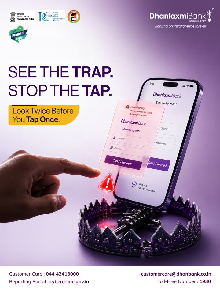 One tap can be all it takes to fall into a cyber trap. Before you tap, pause
