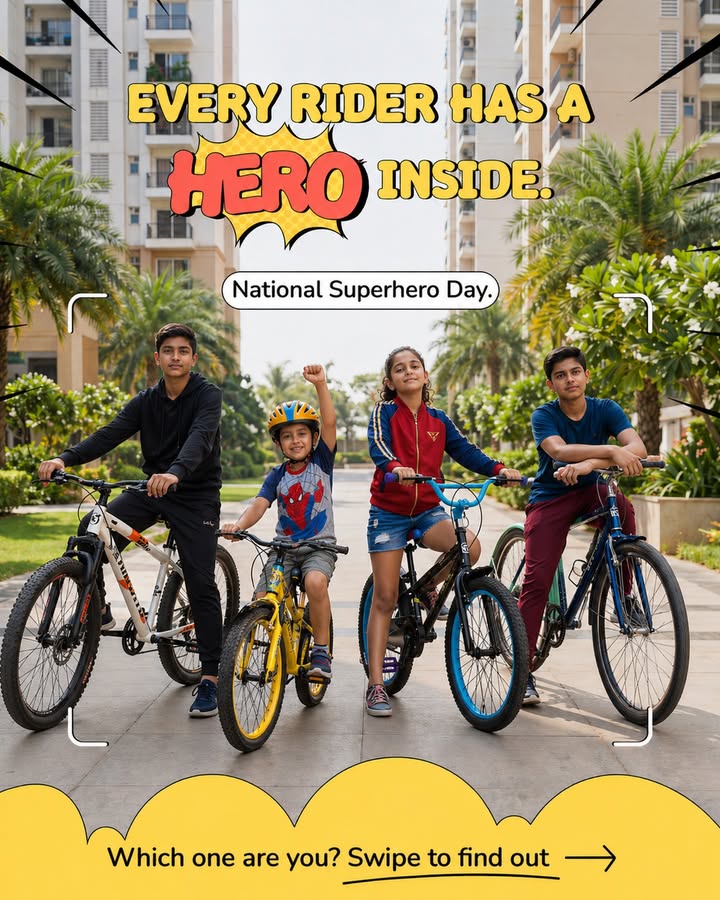 Every rider has a superpower